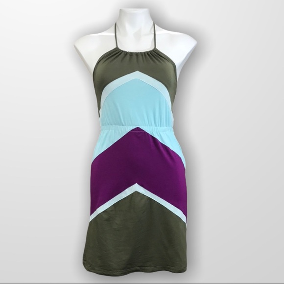 GARAGE Halter Mini Summer Dress Size…